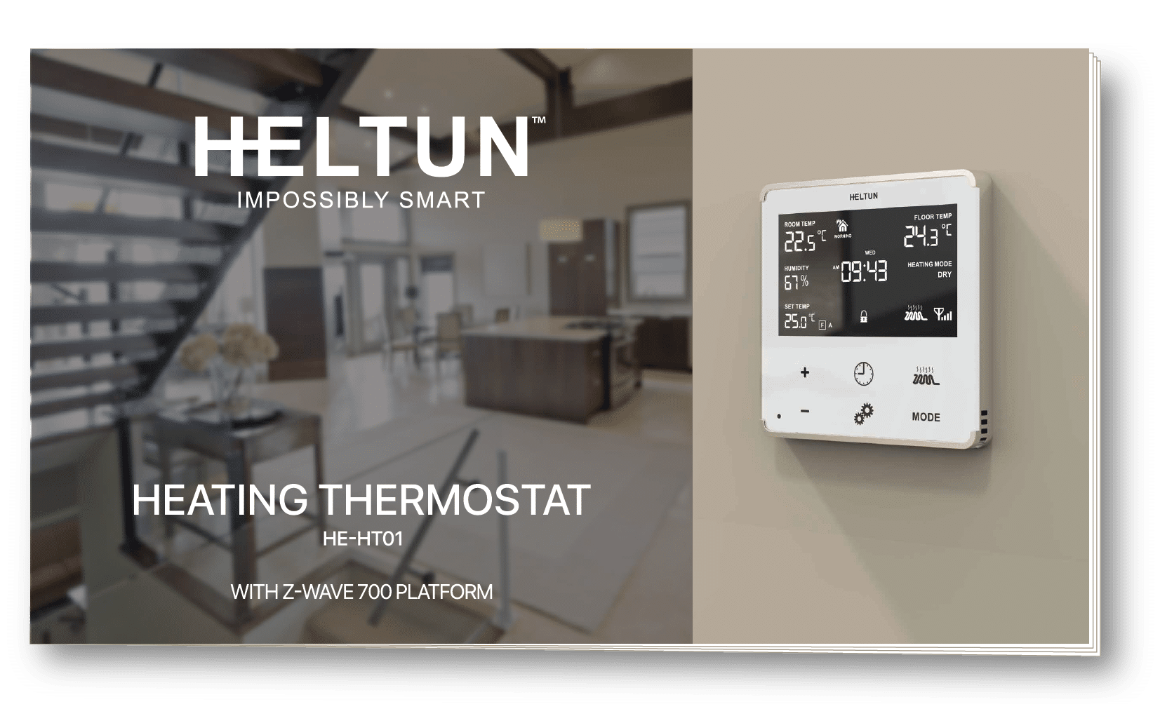 HELTUN Heating Thermostat HE-HT01