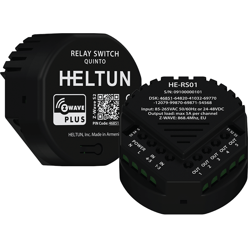 HELTUN Relay Switch Quinto HE-RS01