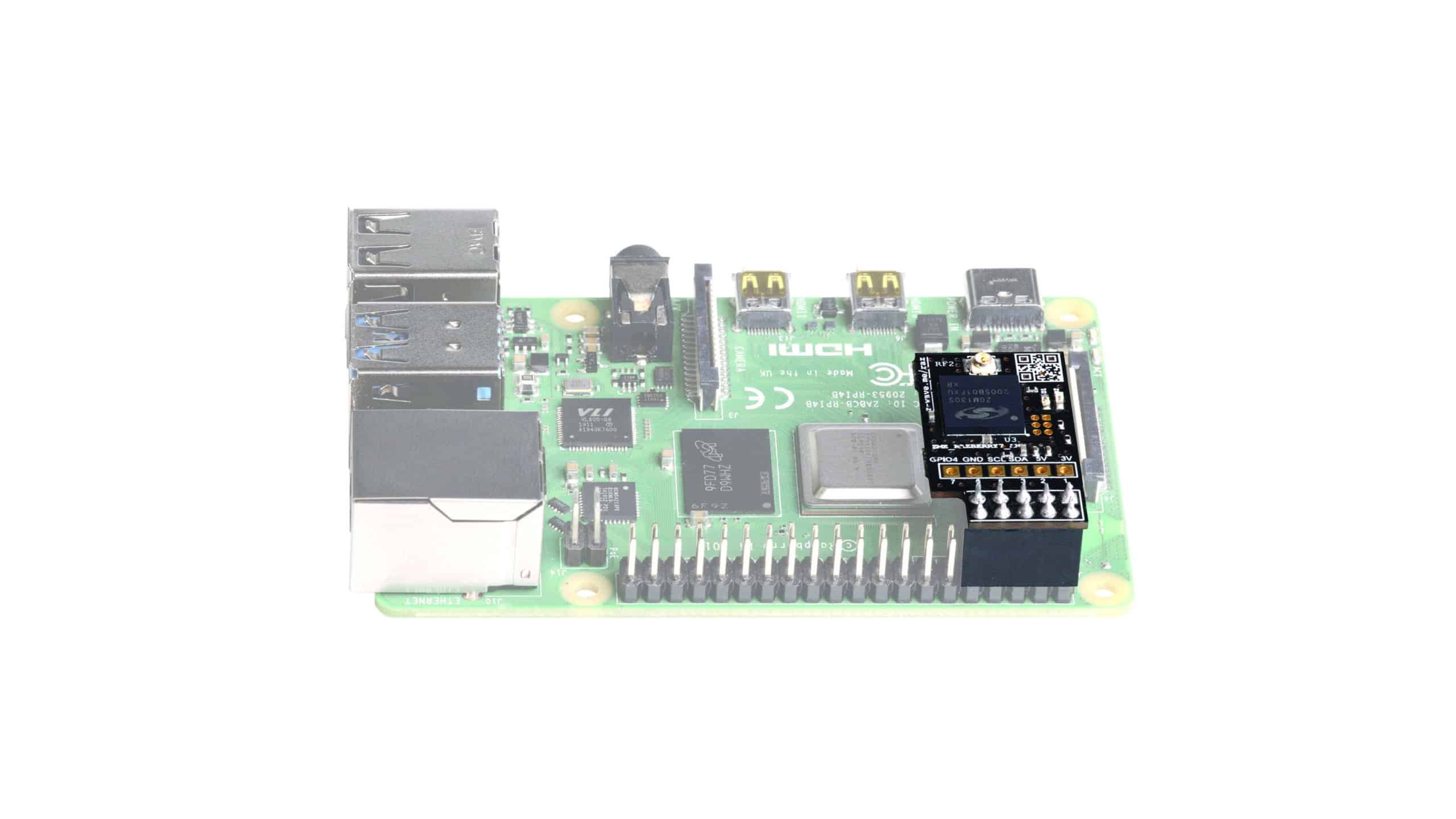 RaZberry 7 Pro – Z-Wave Plug-On Module for Raspberry Pi