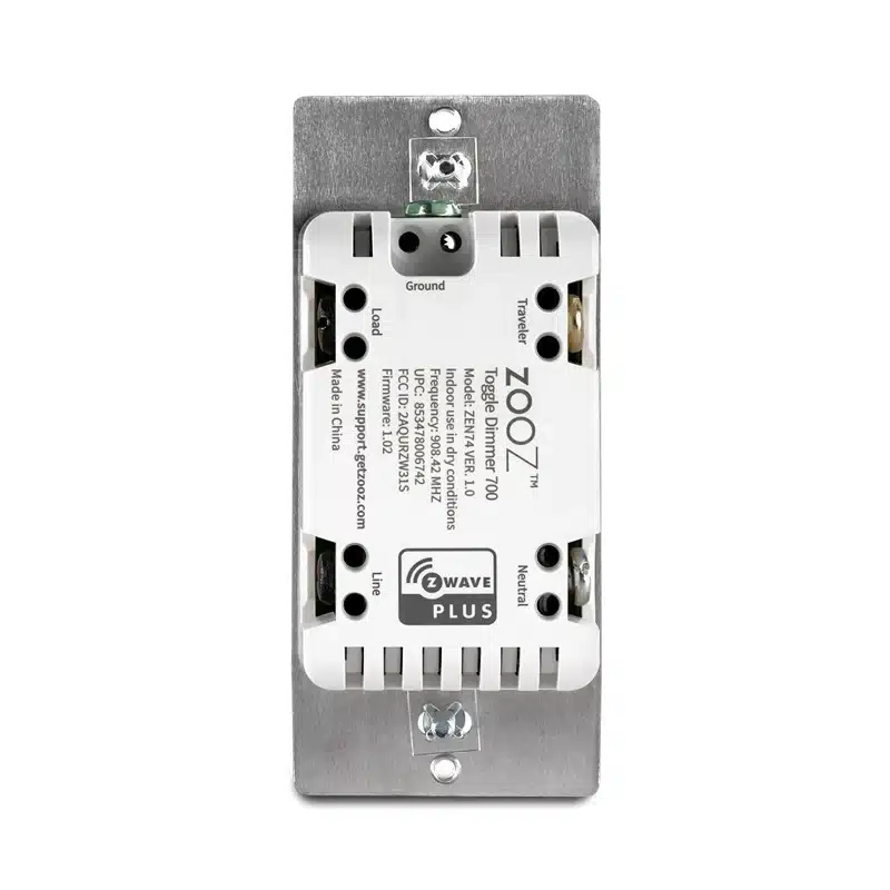 Zooz 700 Series Z-Wave Plus S2 Toggle Dimmer Switch ZEN74