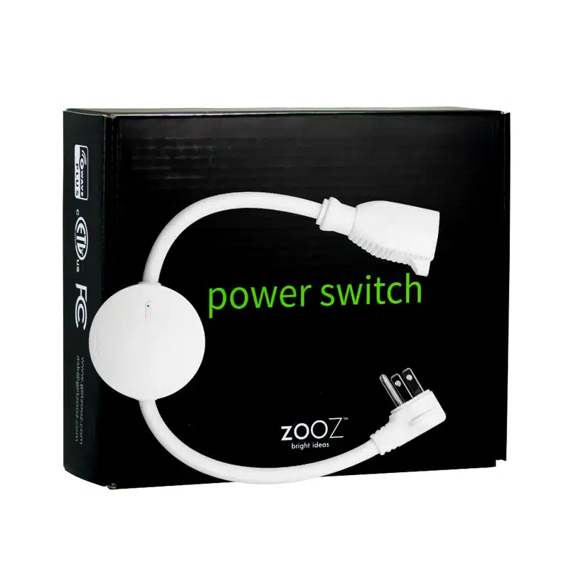 Zooz Z-Wave Plus Power Switch ZEN15 for 110V AC Units Sump Pumps Humidifiers and More